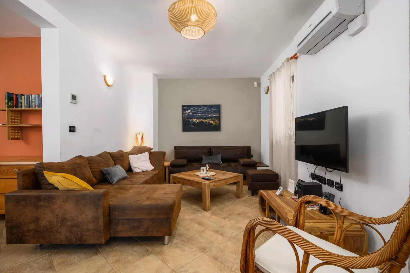 Villa Hrast Bacva-Living room