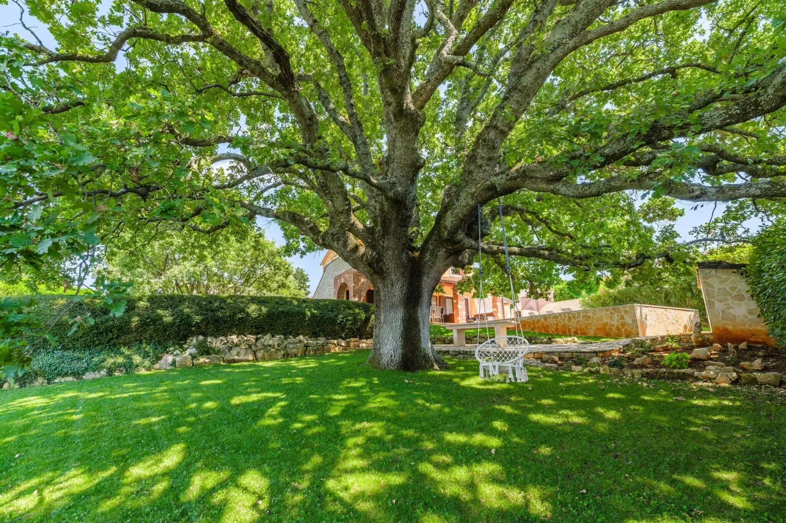Villa Hrast Bacva-Gardens summer