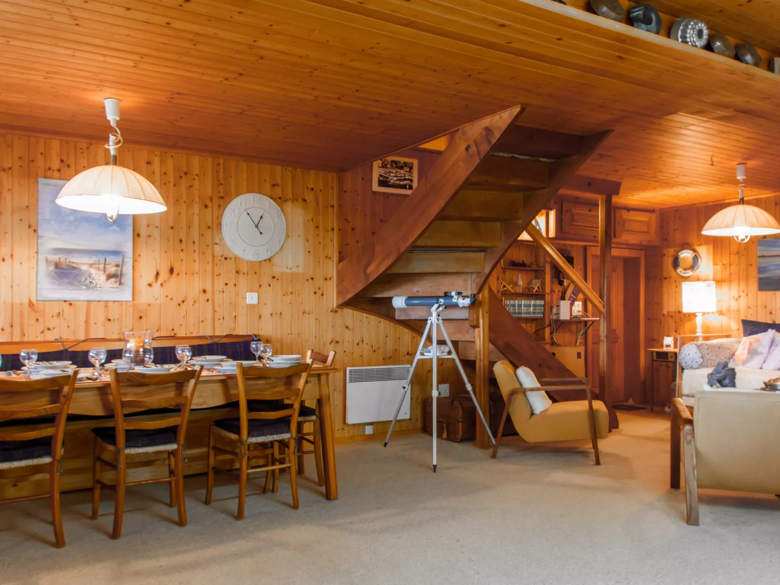 Le Cabanon-Inside