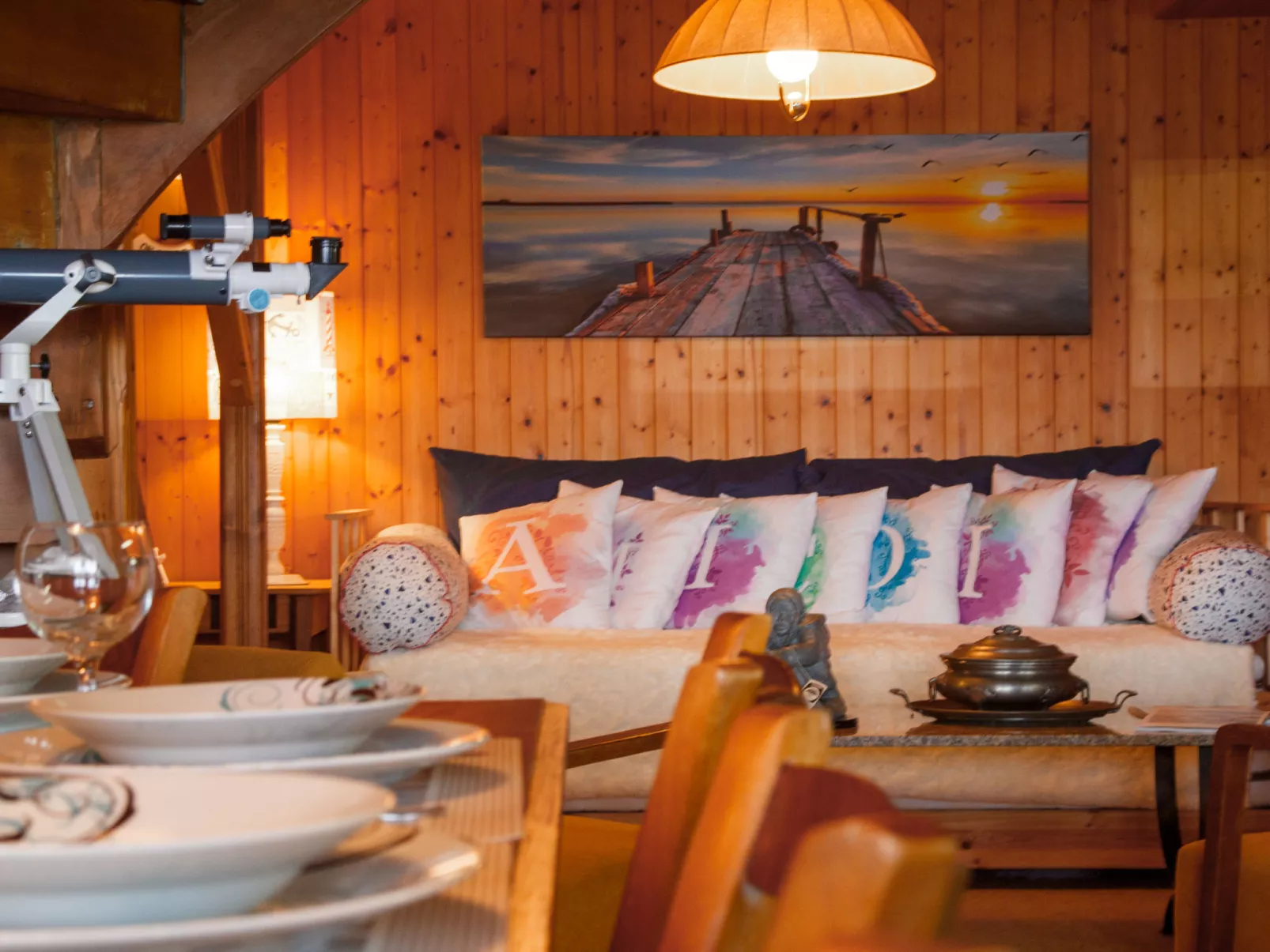 Le Cabanon-Inside