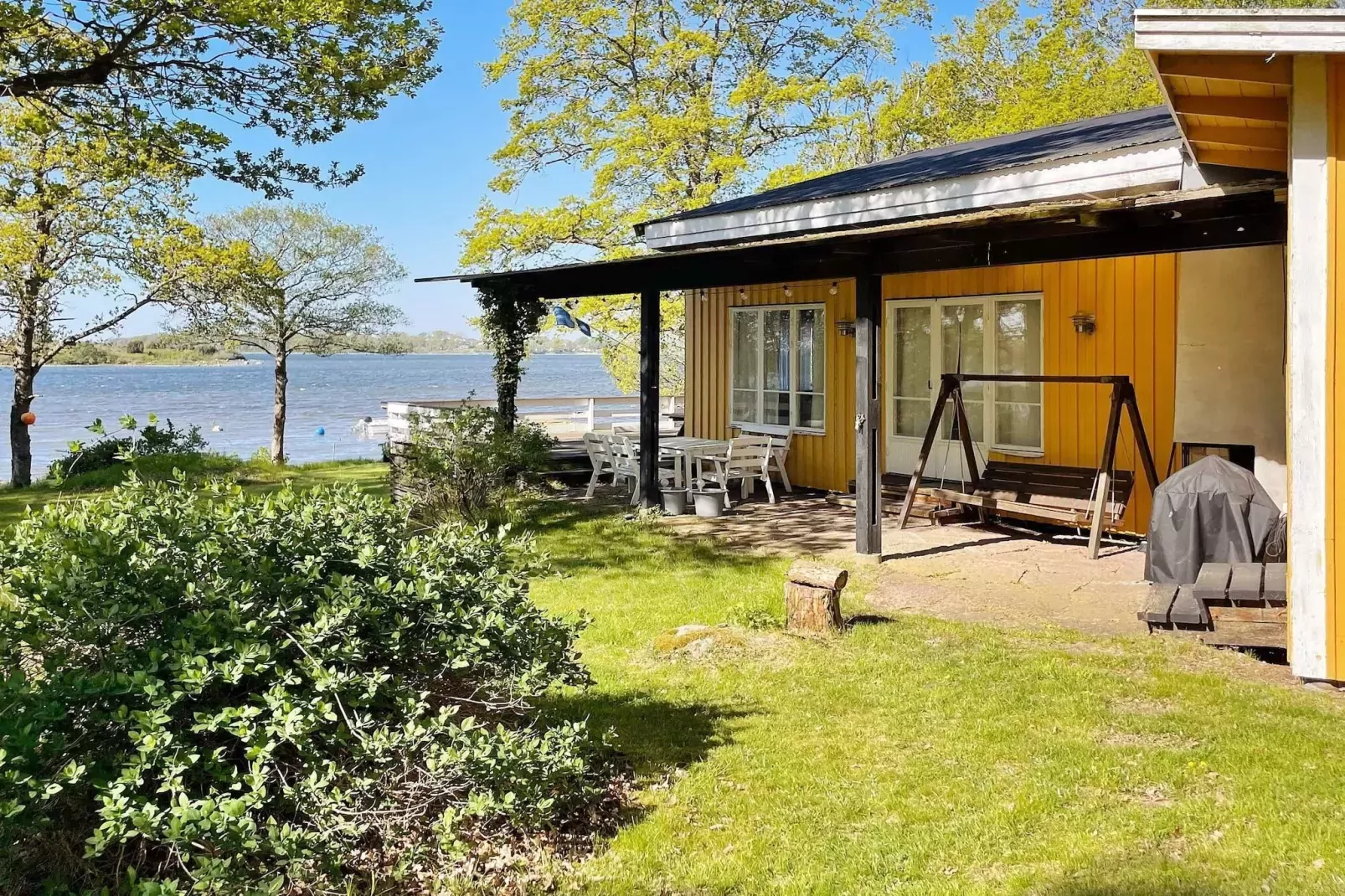 4 Sterne Ferienhaus in Ramdala-Außenbereich