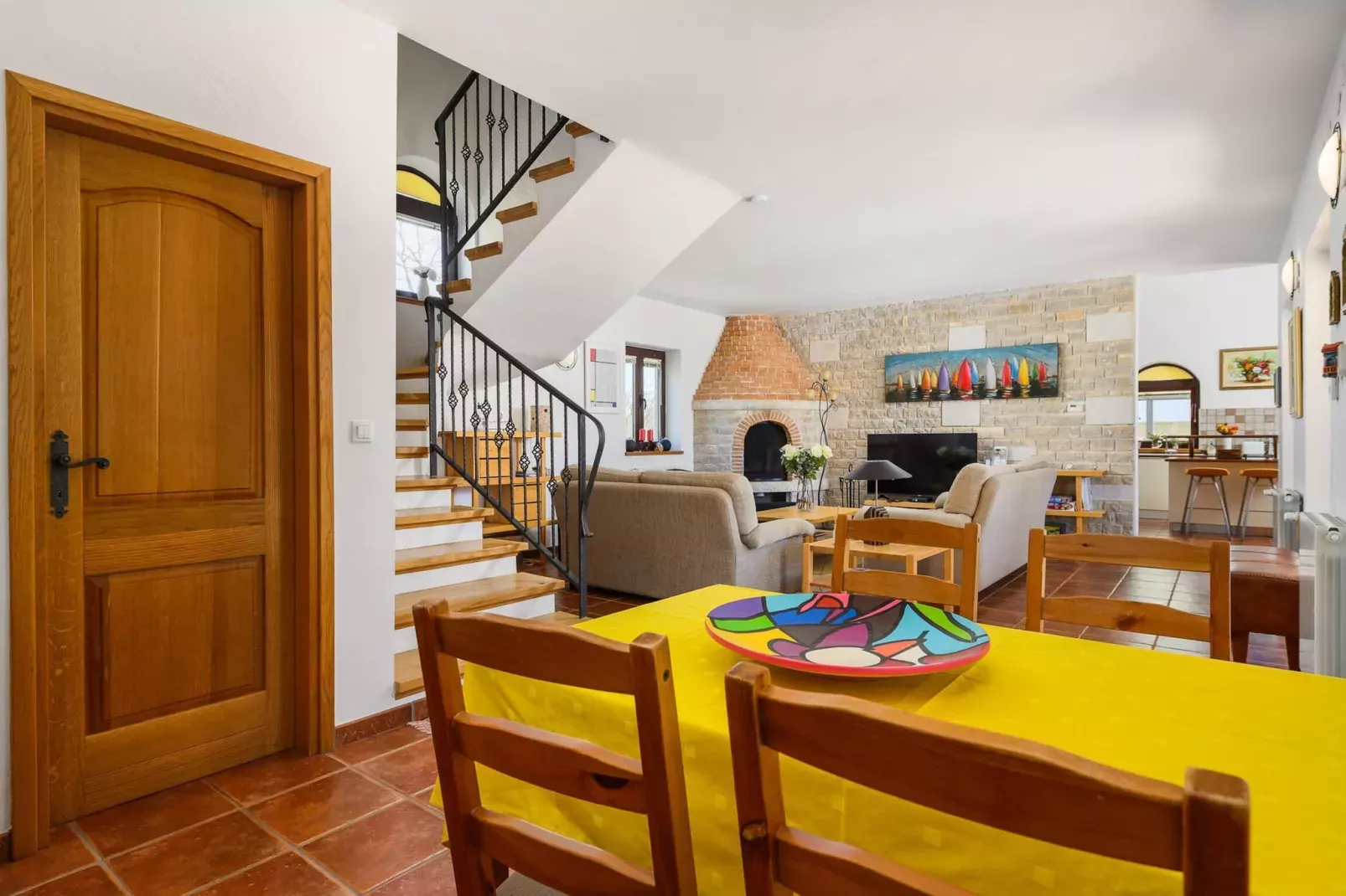 Villa Imagine with heated pool-Dining room