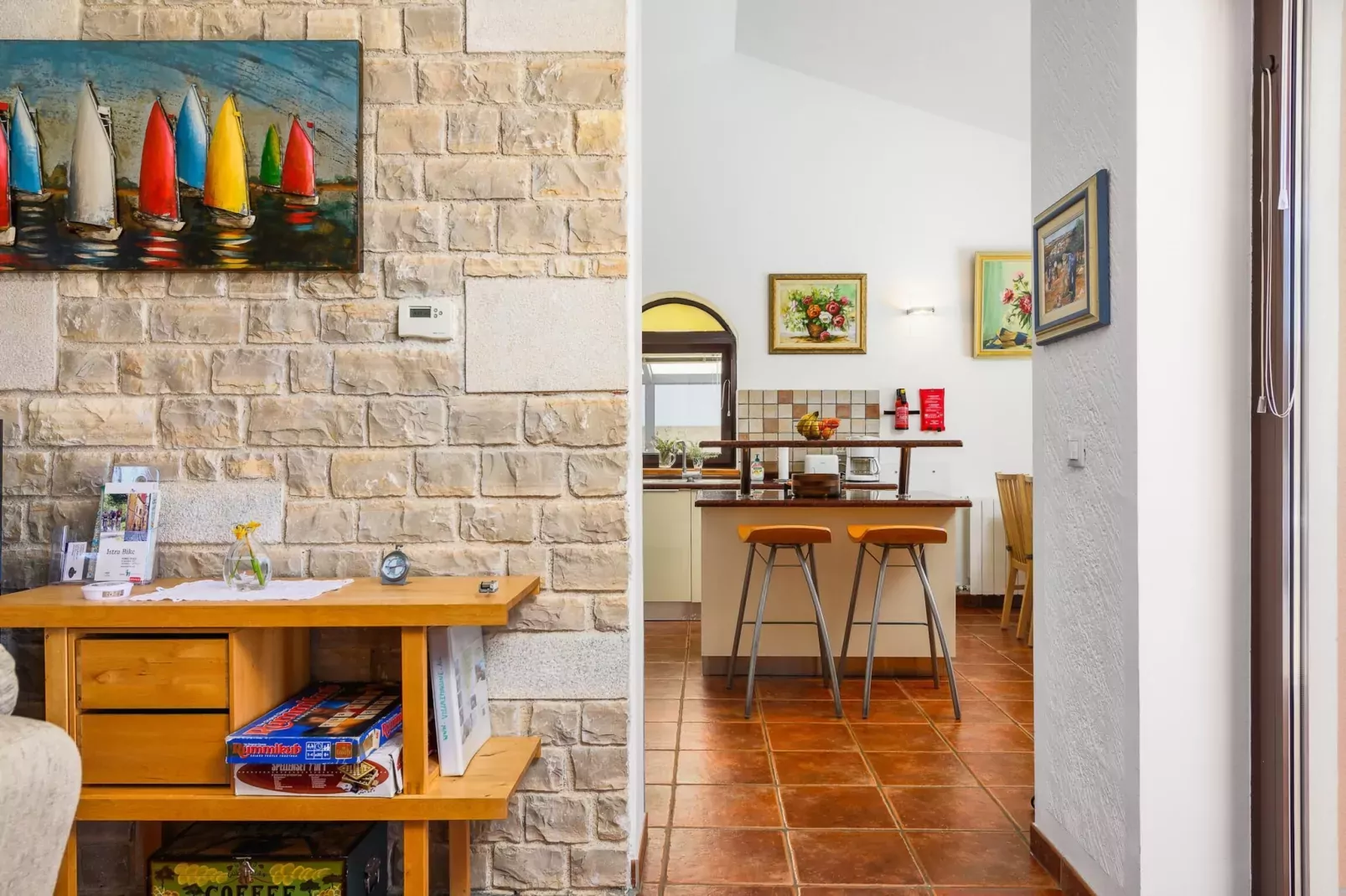 Villa Imagine with heated pool-Landing