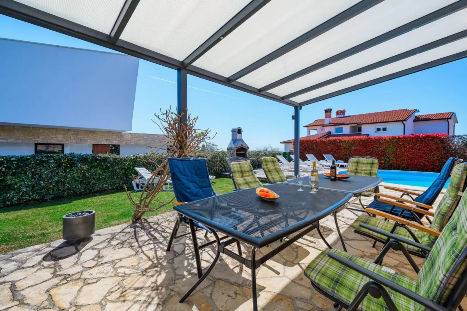 Villa Imagine with heated pool-Terrace balcony
