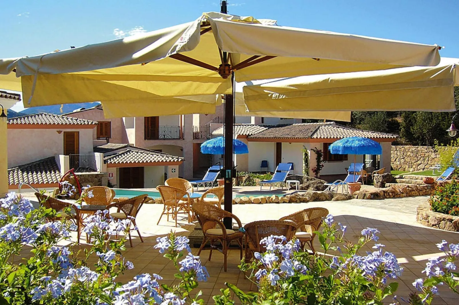 Residence Bouganvillage Tanaunella - Type Trilo 6-Terrace balcony