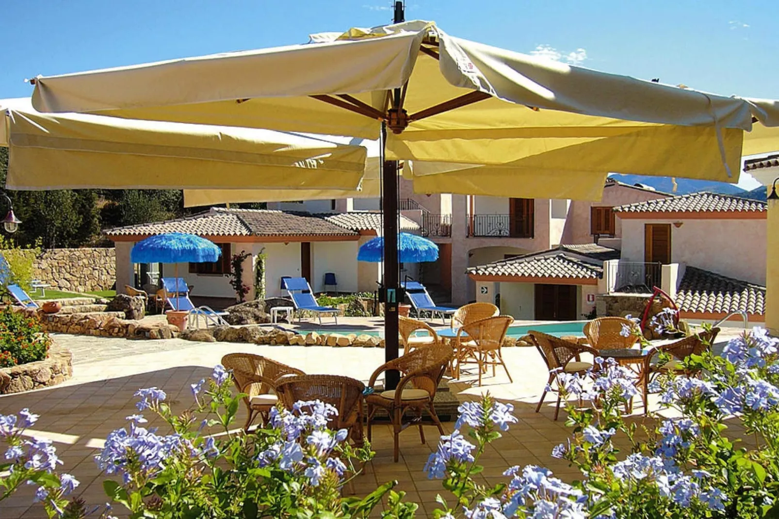 Residence Bouganvillage Tanaunella - Type Trilo 6-Terrace balcony