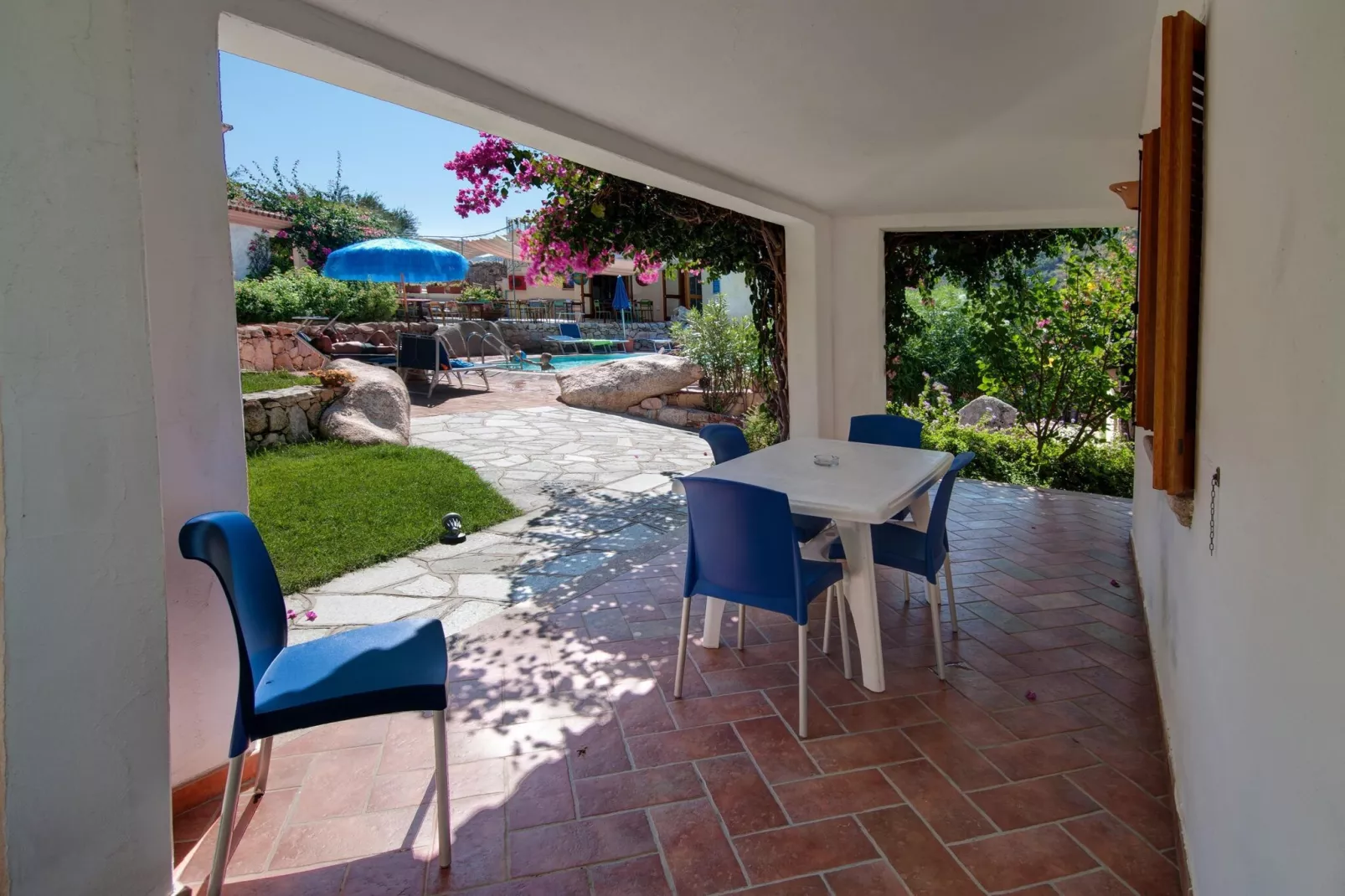 Residence Bouganvillage Tanaunella - Type Trilo 6-Terrace balcony