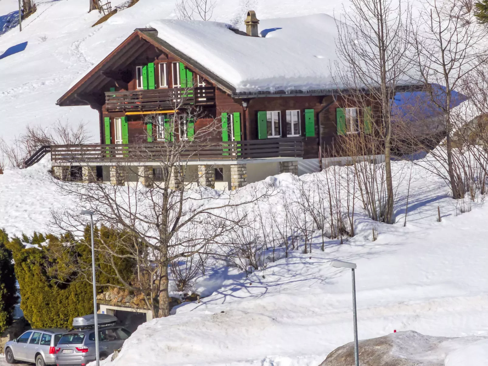 Chalet Pitschun-Draußen