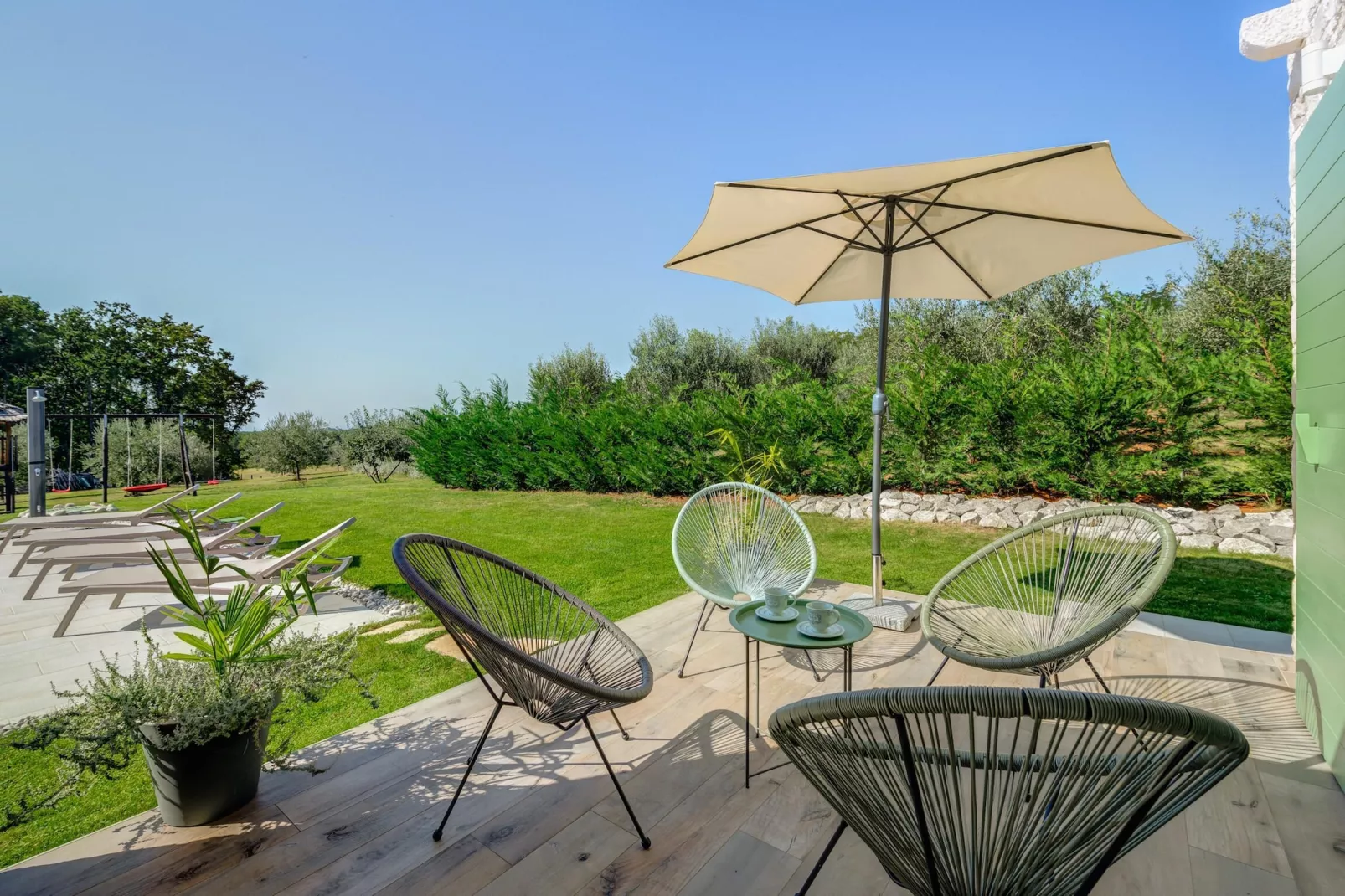 Villa Stella Polaris-Terrassenbalkon
