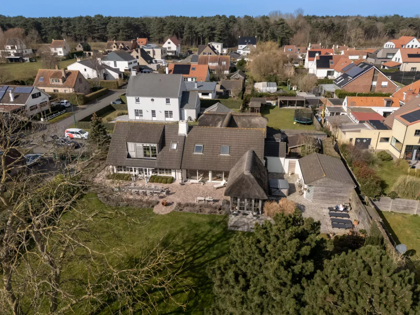 Villa Rosetree with sauna and pool table-Dehors