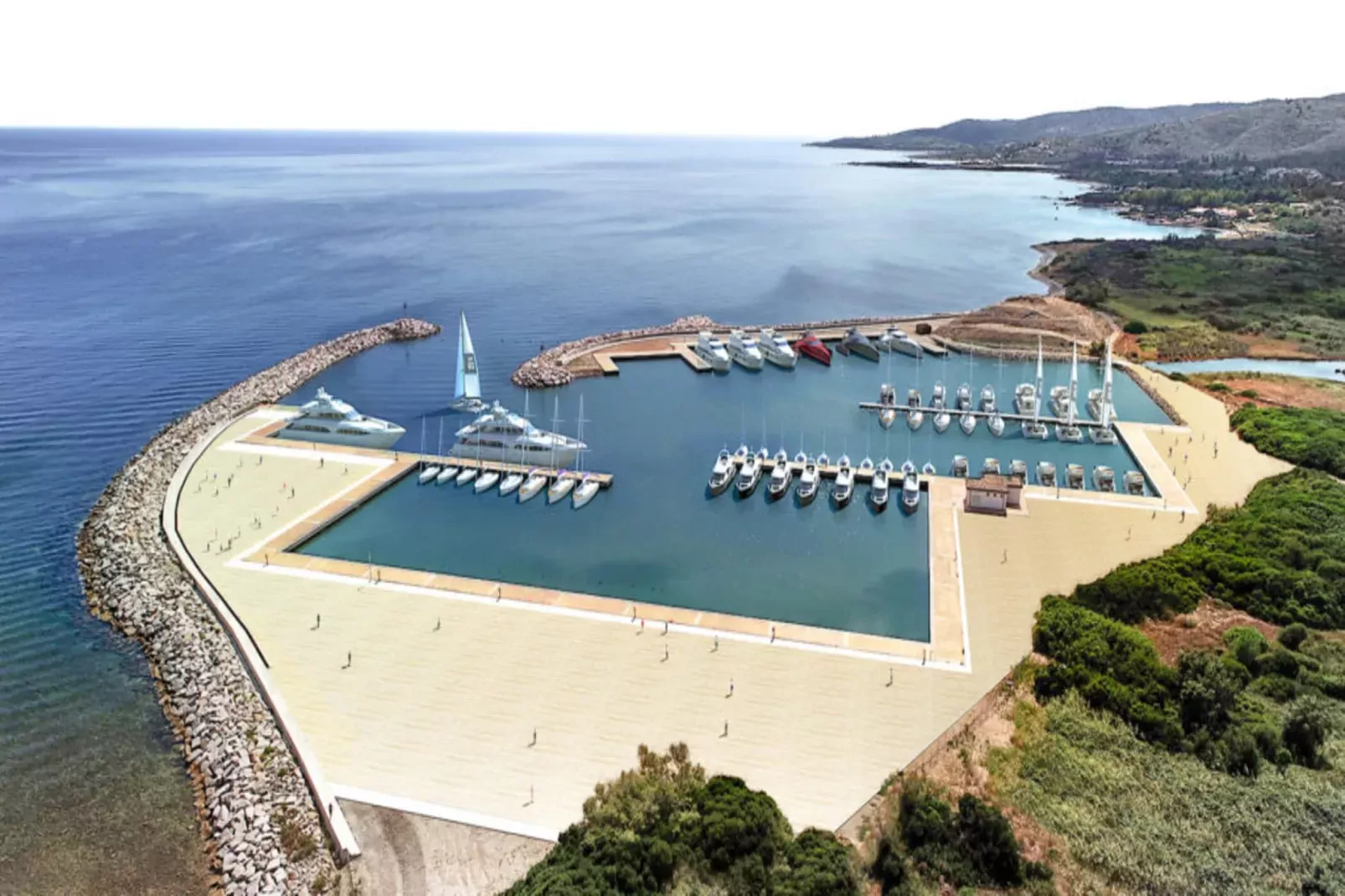 Ferienresidence Gallura San Teodoro - TypeTrilo 5-Areas summer 1km