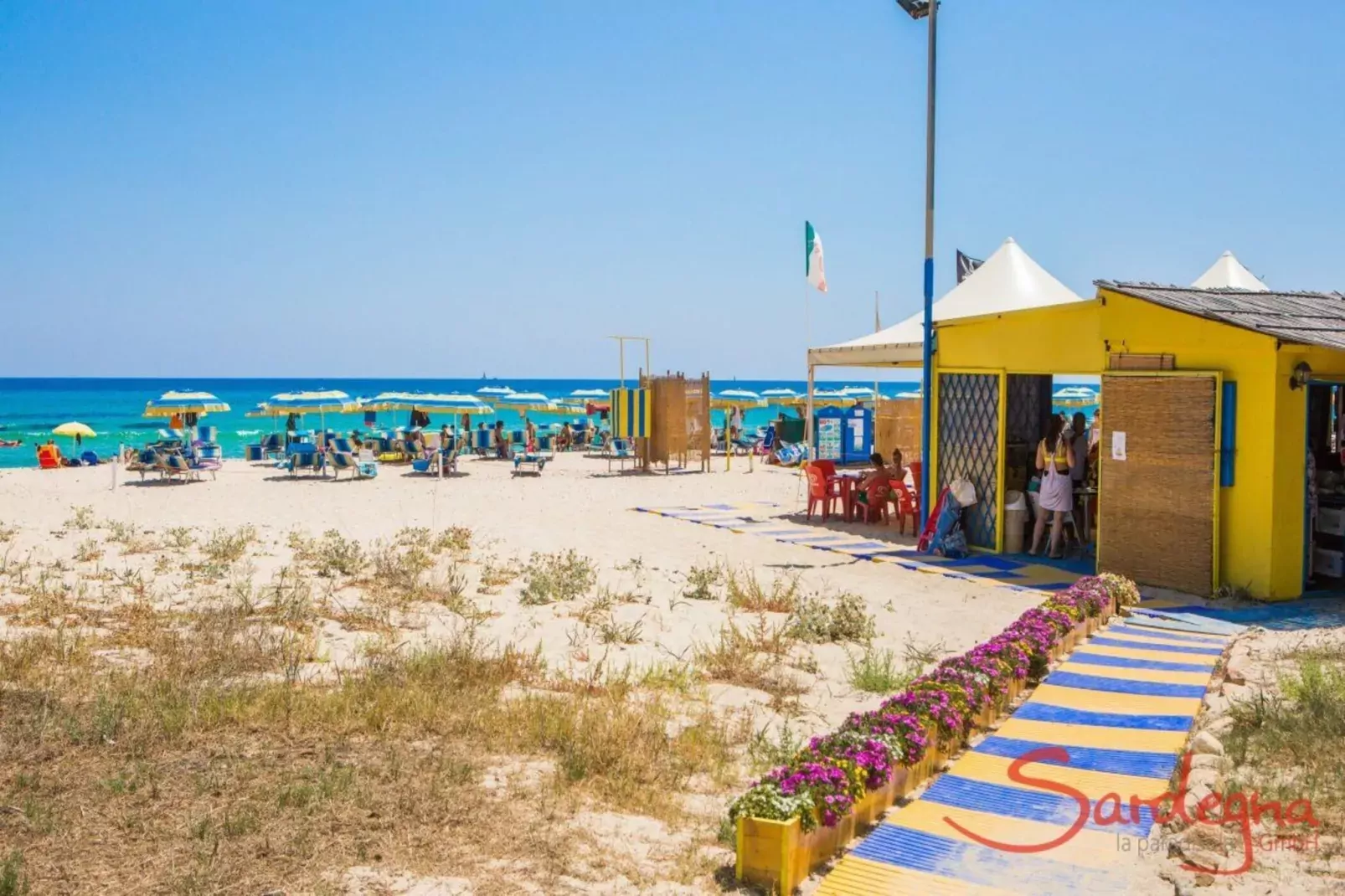 Apartments Le Ginestre Costa Rei -  Type Bilo-Gebiete Sommer 5 km