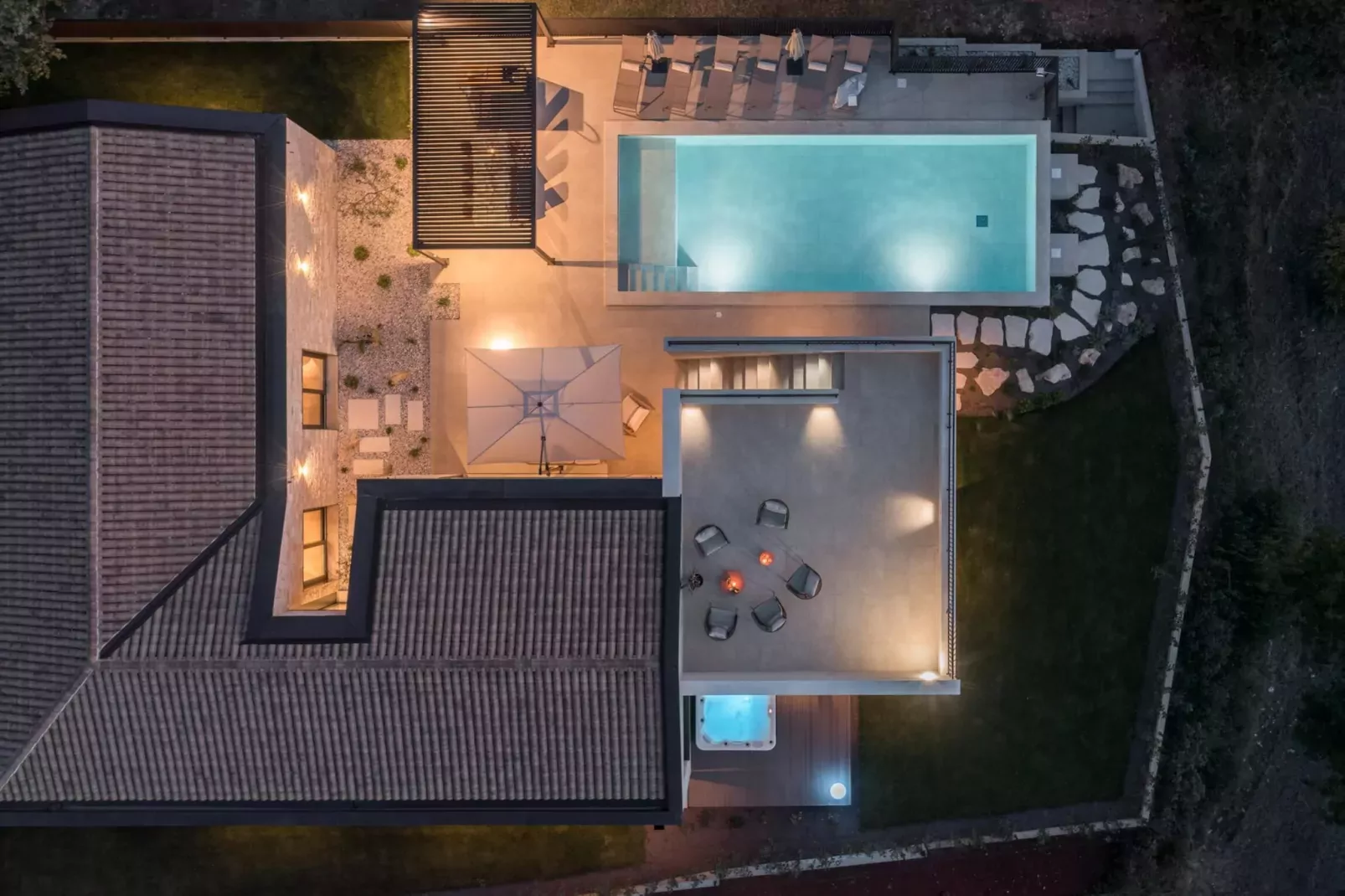 Luxury Villa Casa Maria-Schwimmbad