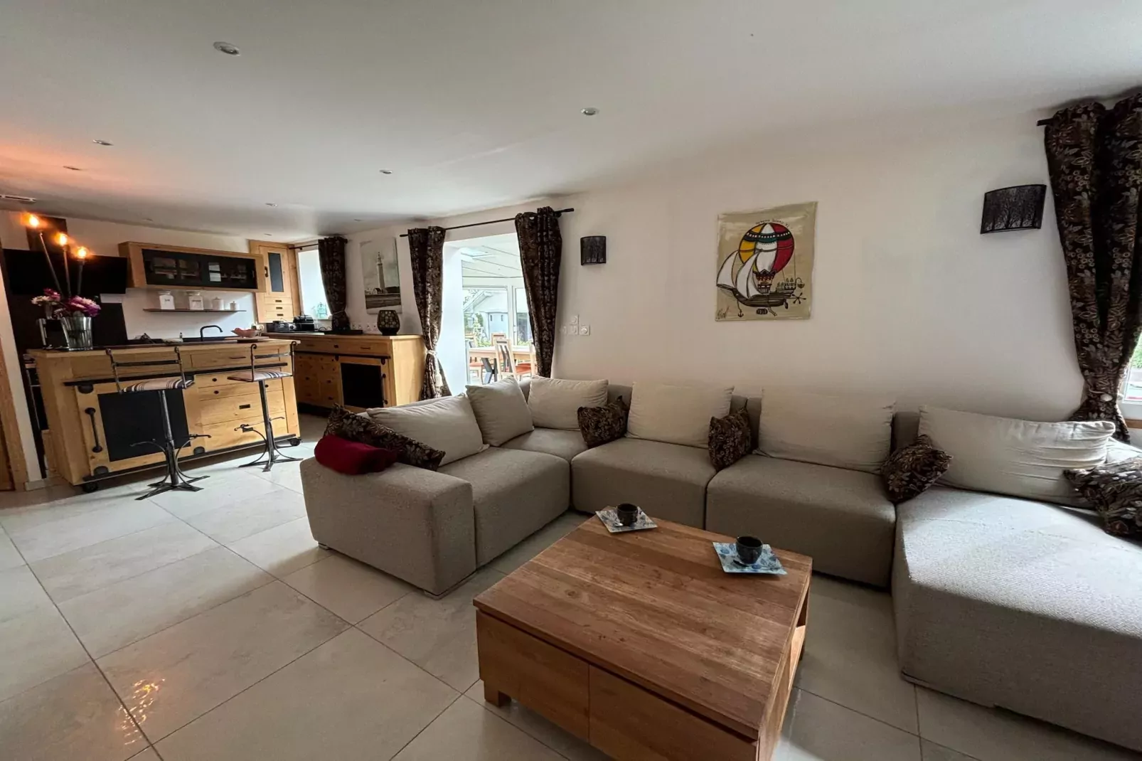 Maison de vacances Asnelles-Wohnzimmer