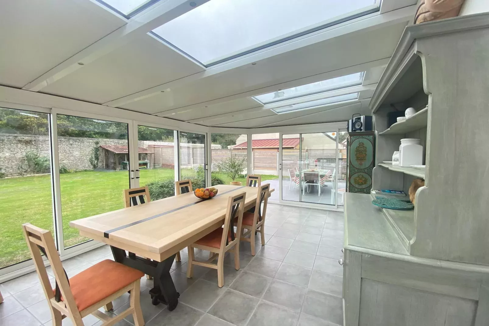 Maison de vacances Asnelles-Esszimmer