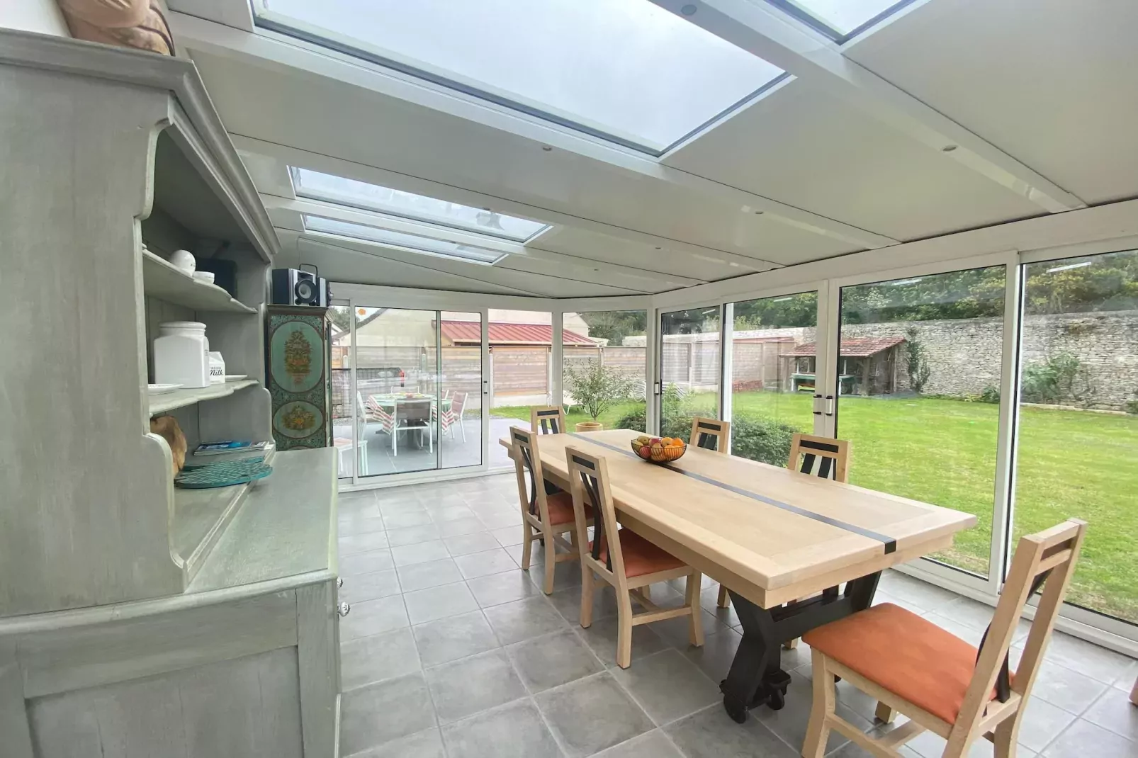 Maison de vacances Asnelles-Esszimmer