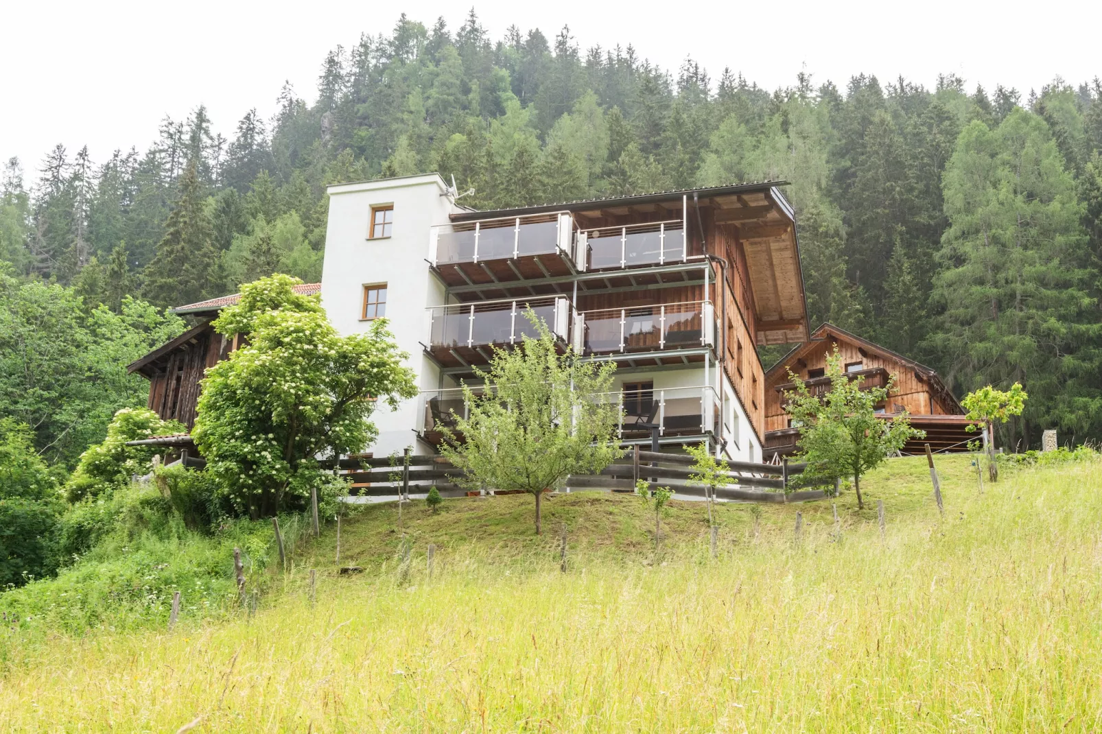 Bergappartements Schernthaner Tobadill-Exterior summer
