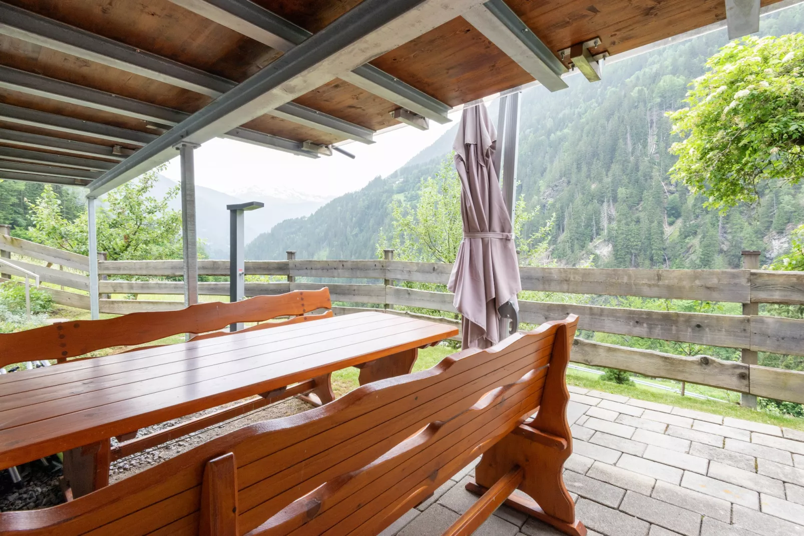 Bergappartements Schernthaner Tobadill-Exterior summer