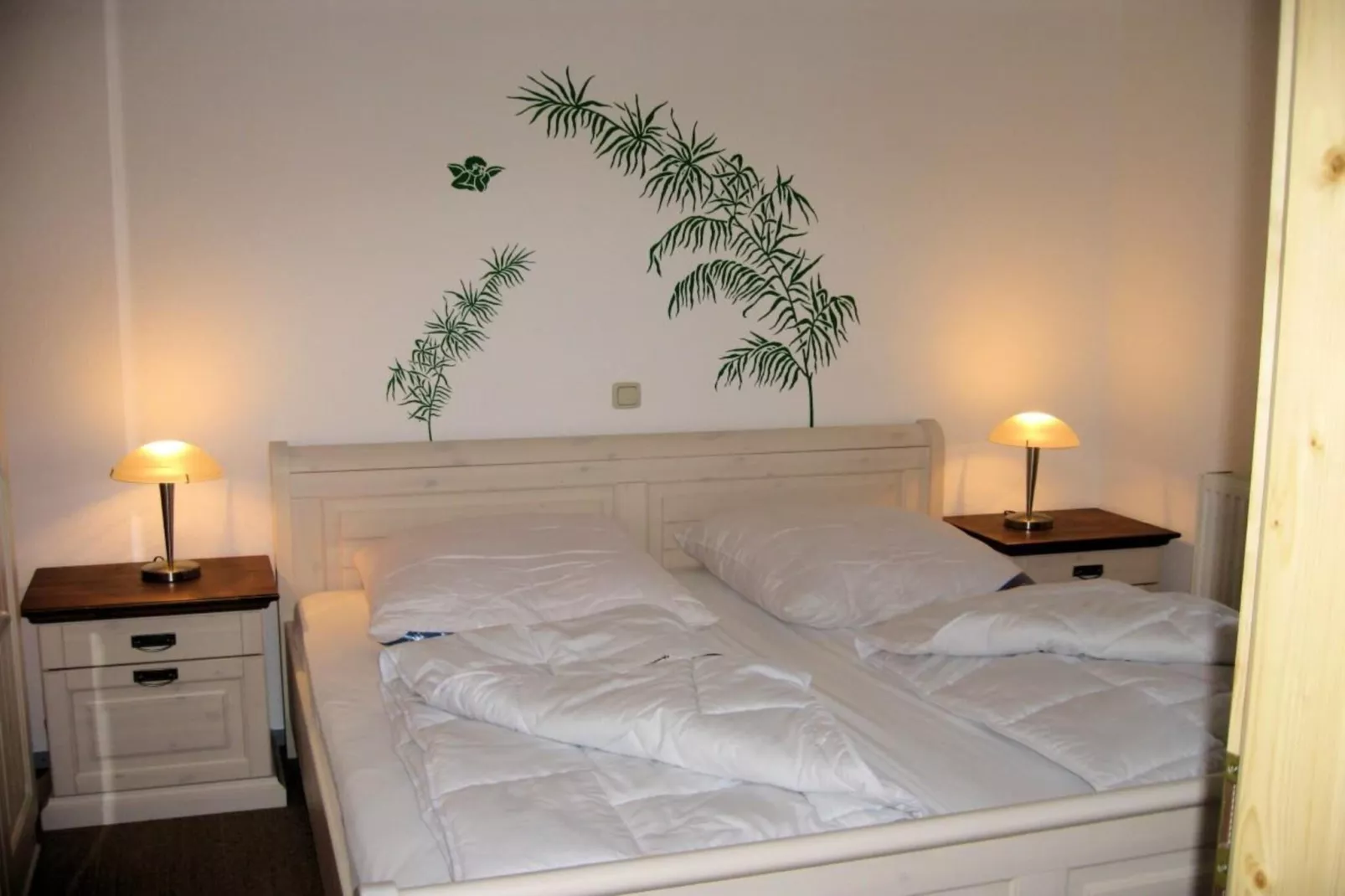Kapitänshaus Gartendeck 64 qm Nr 422-Bedroom