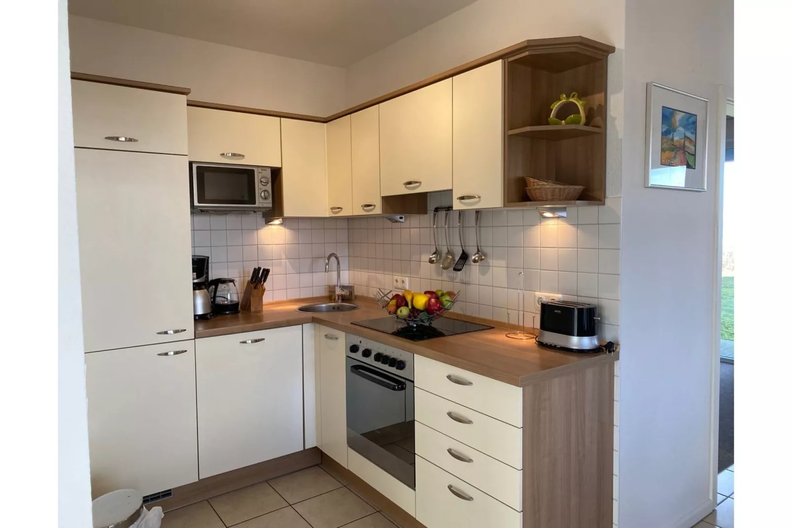 Kapitänshaus Gartendeck 64 qm Nr 442-Kitchen