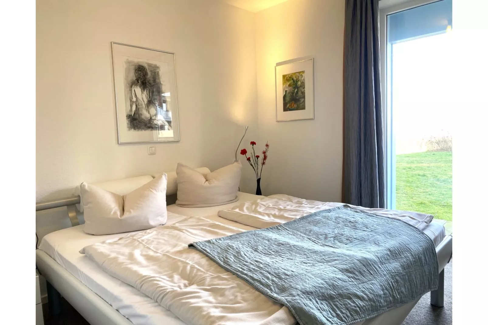 Kapitänshaus Gartendeck 64 qm Nr 442-Bedroom
