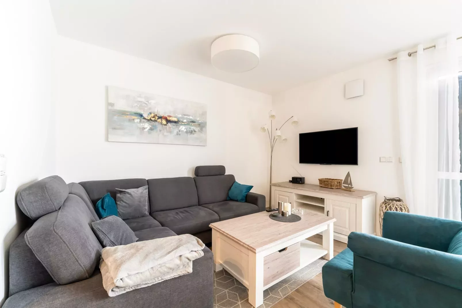 Hafenapartment 623-Living room