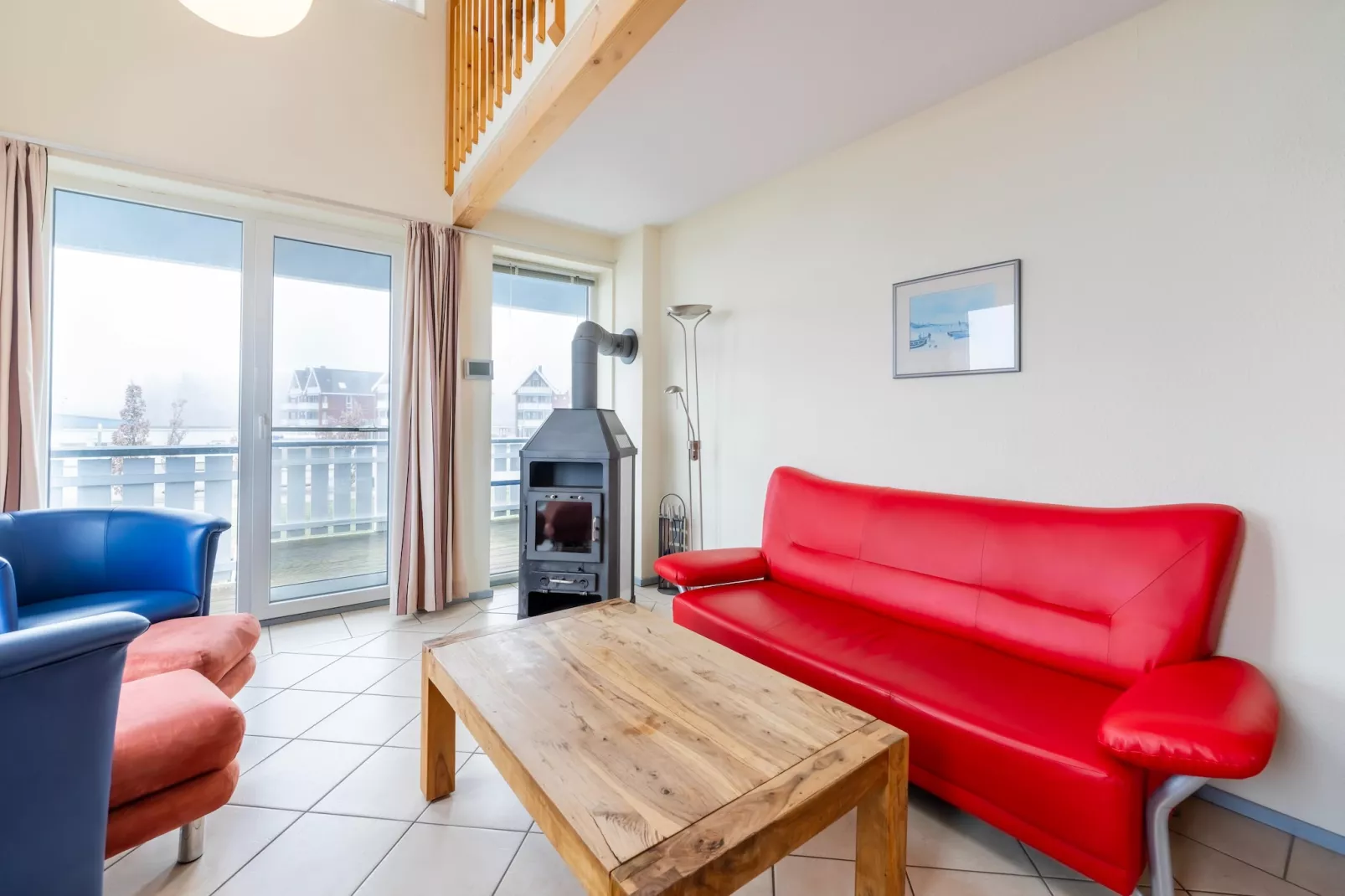 Kapitänsdeck 4 Pers 453-Living room
