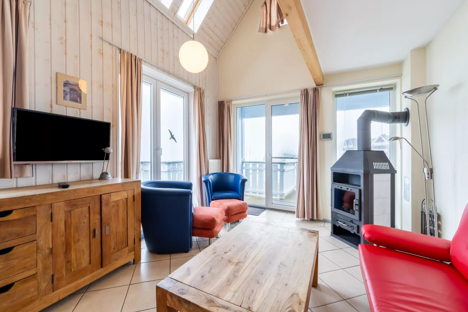 Kapitänsdeck 4 Pers 453-Living room