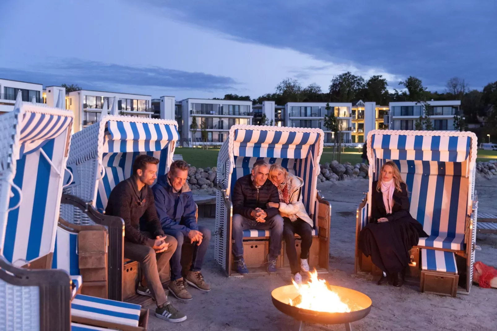 Apartments im MAREMÜRITZ Yachthafen Resort & Spa / Kompass Maisonette 70 qm-Ambiance
