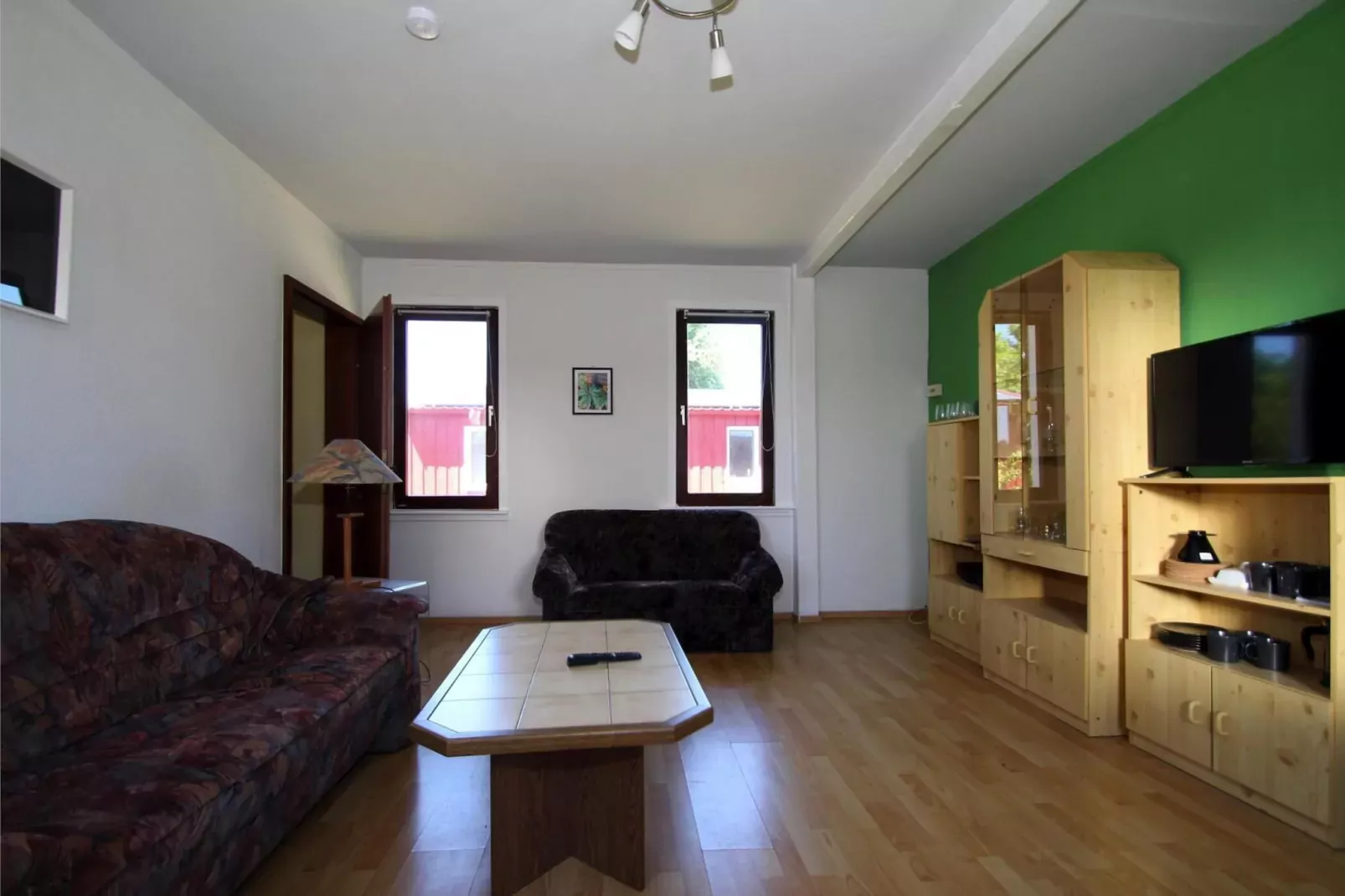 Bungalow 5  Malchow-Wohnzimmer