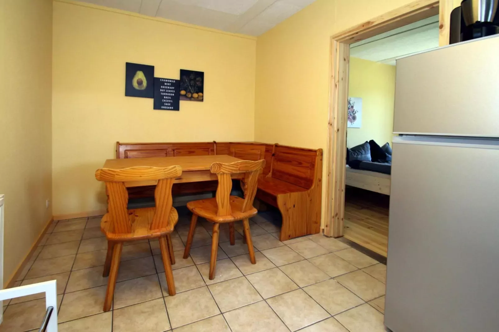 Bungalow 5  Malchow-Wohnzimmer