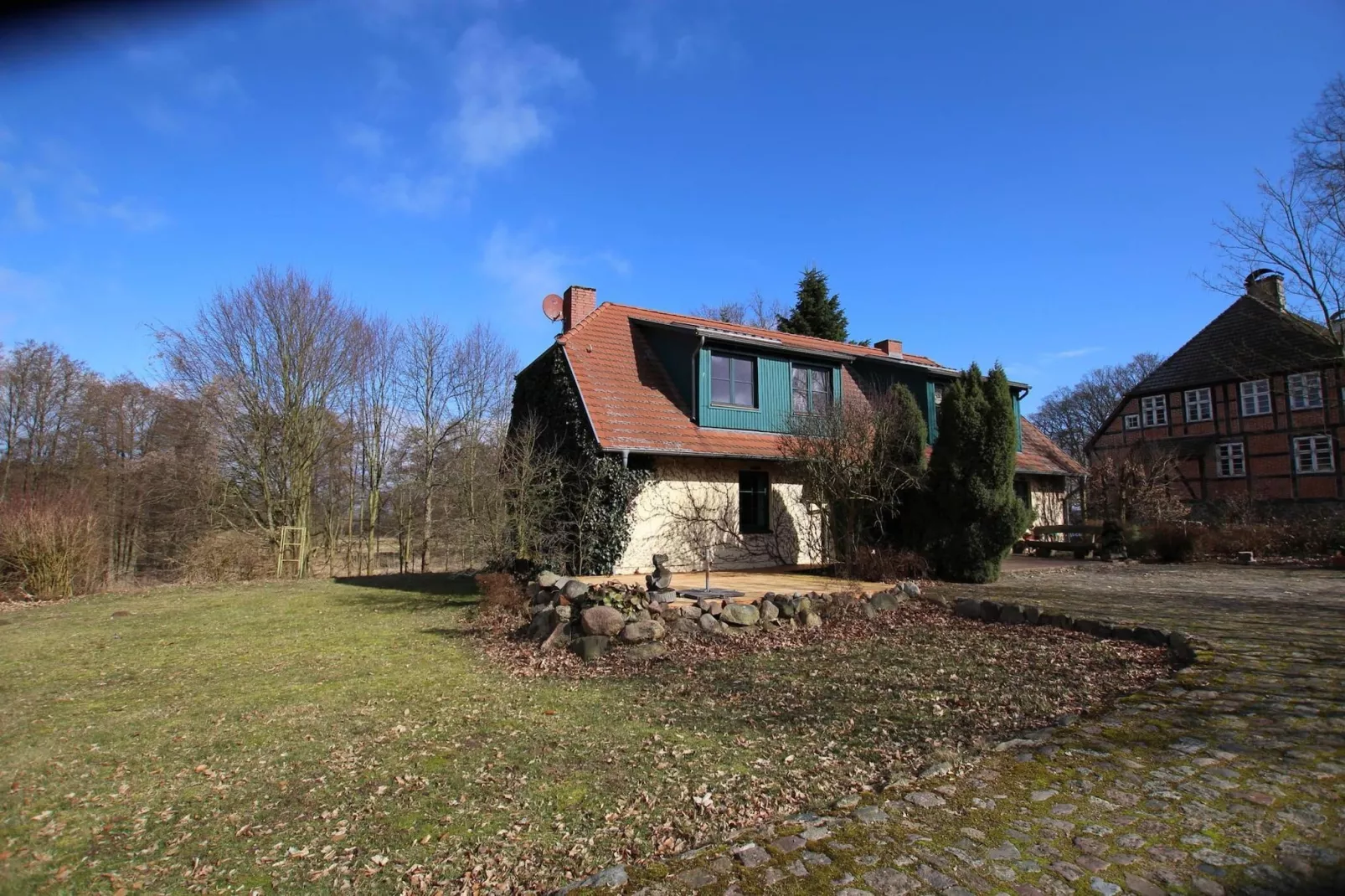 Doppelhaushälte Waldkautz-Exterior summer
