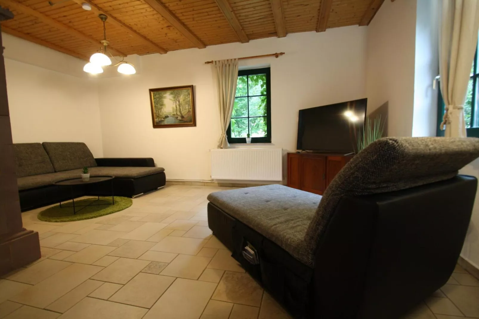 Doppelhaushälte Waldkautz-Living room