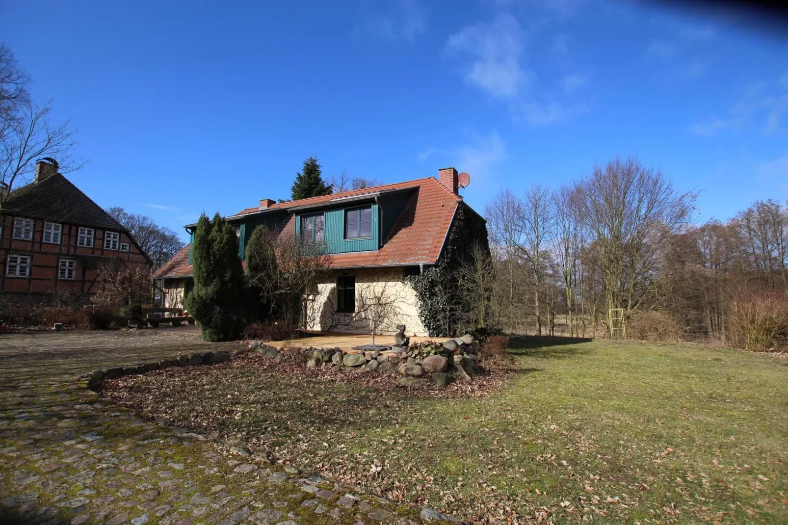 Doppelhaushälte Waldkautz-Exterior summer