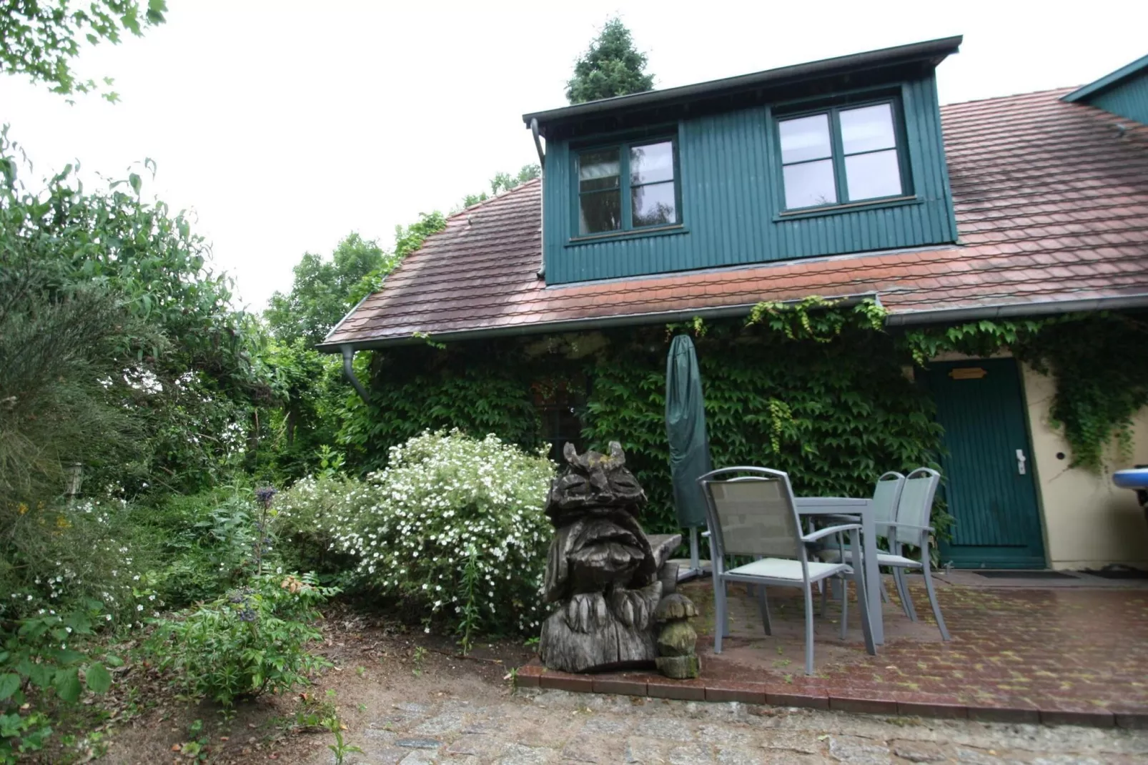Doppelhaushälte Waldkautz-Exterior summer