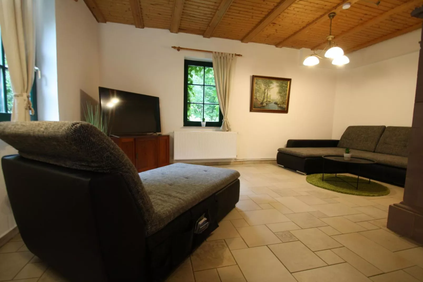 Doppelhaushälte Waldkautz-Living room