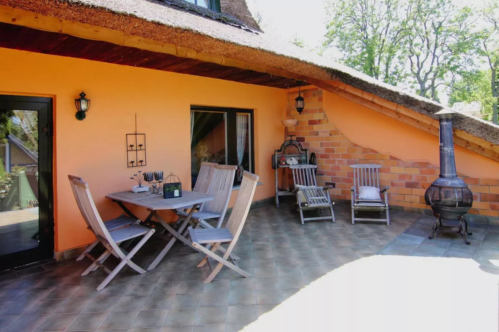 Ferienhaus 160 qm-Terrace balcony
