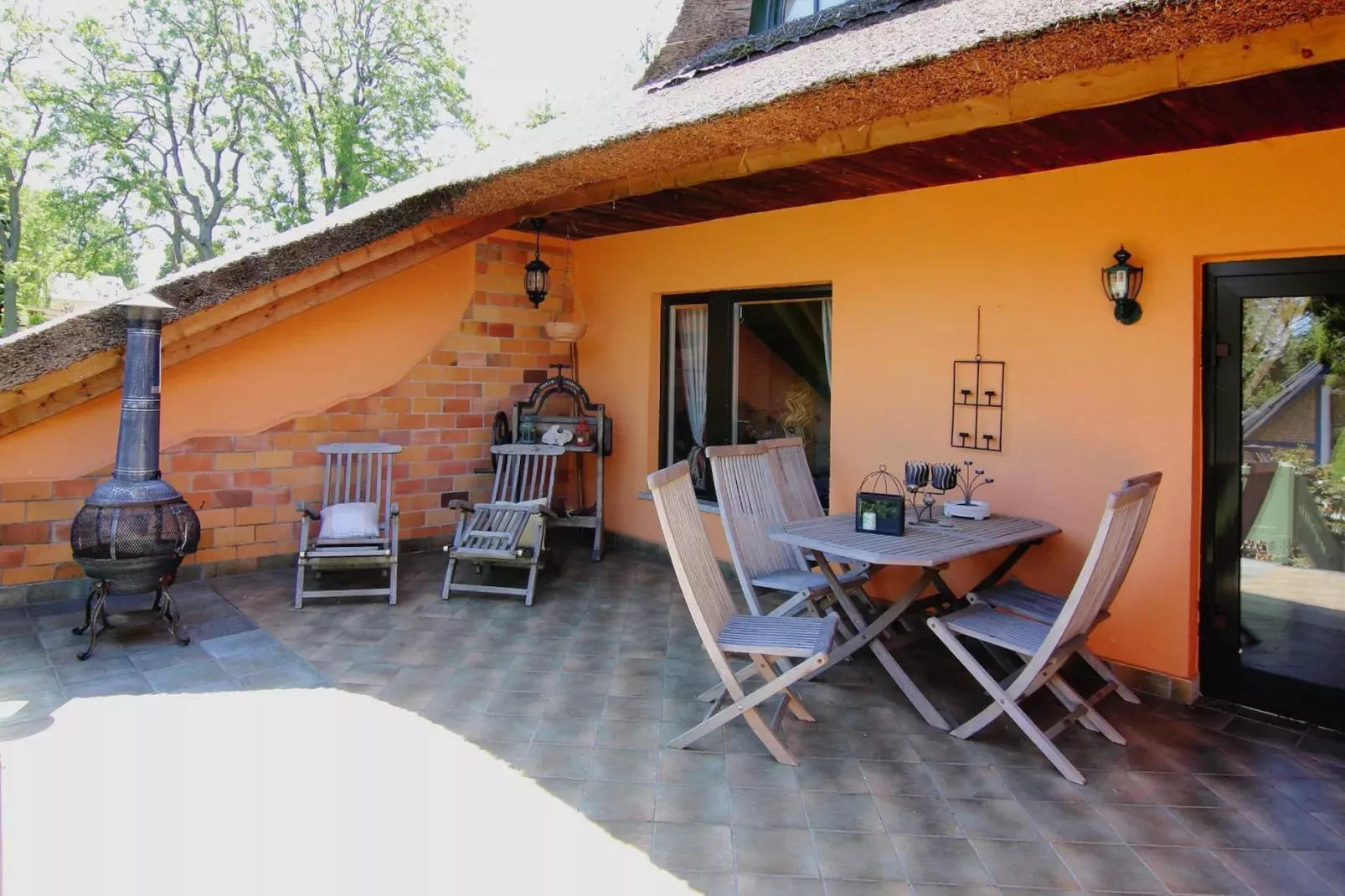 Ferienhaus 160 qm-Terrace balcony