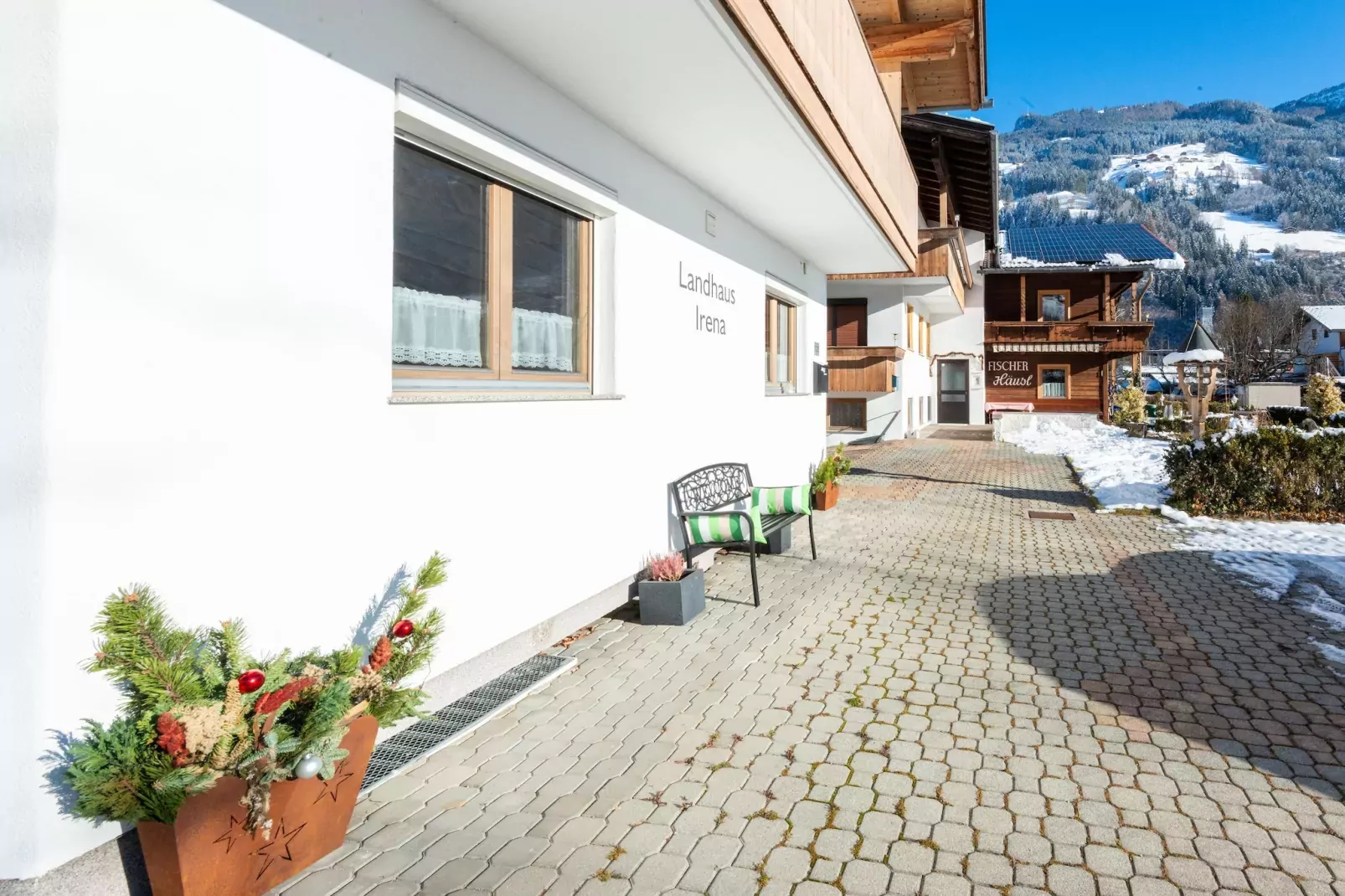 Landhaus Irena-Außenbereich Winter
