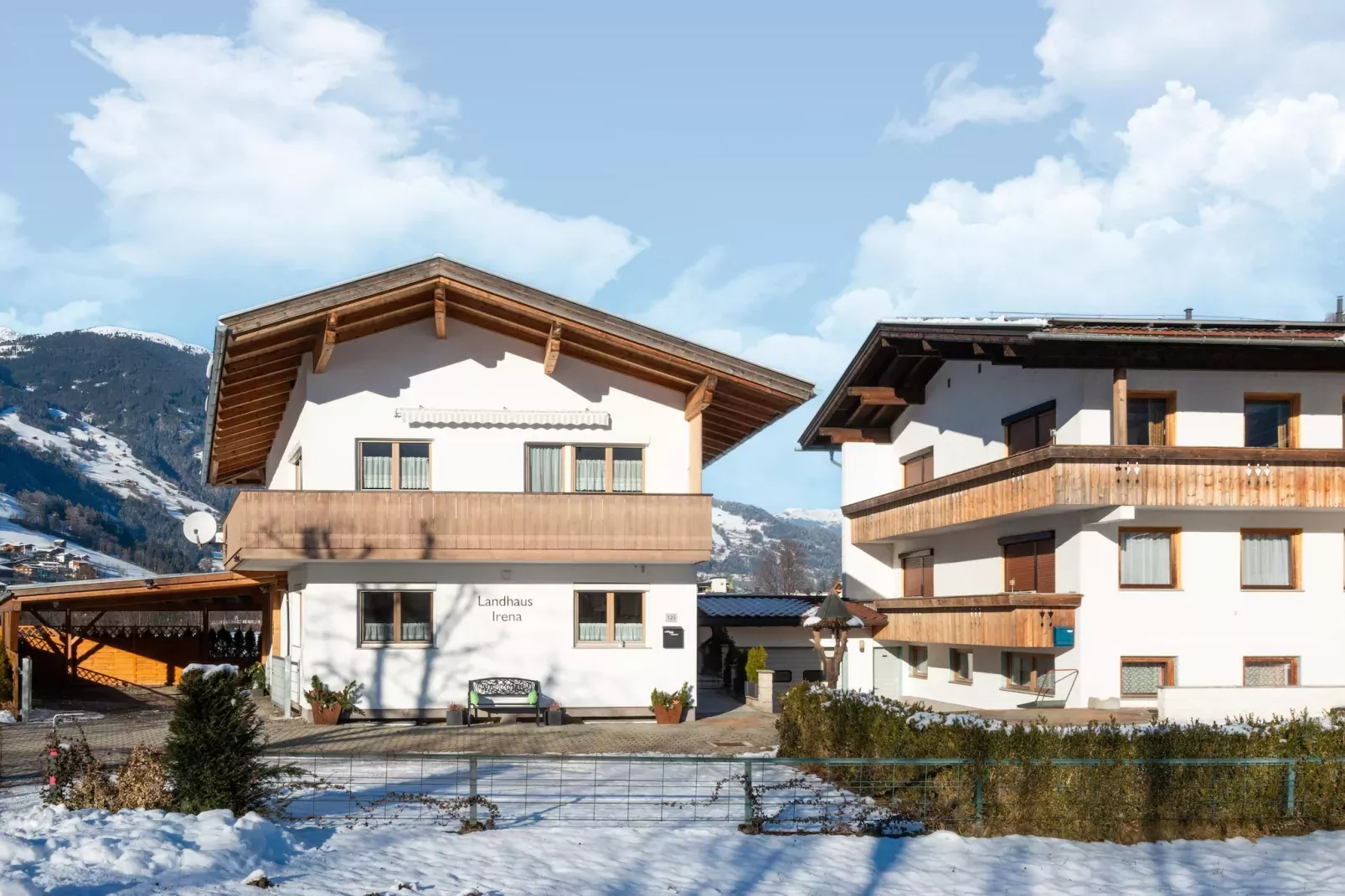 Landhaus Irena-Außenbereich Winter