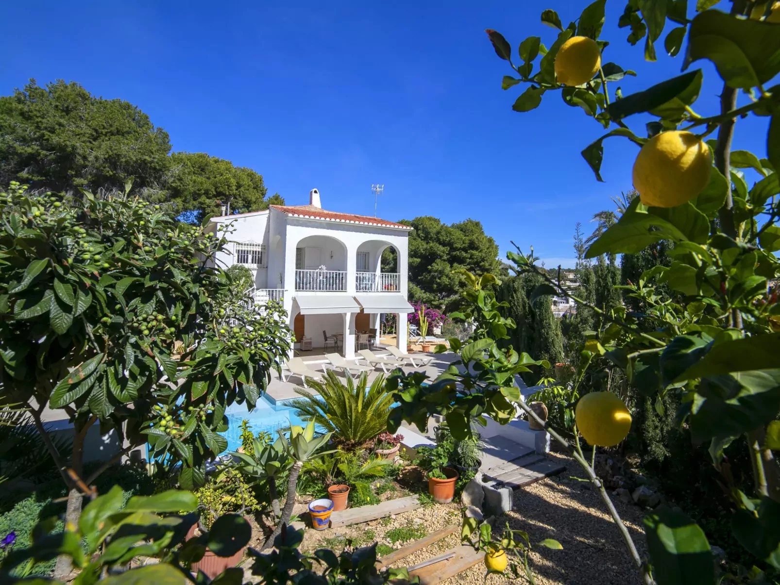 Cala Advocat-Draußen