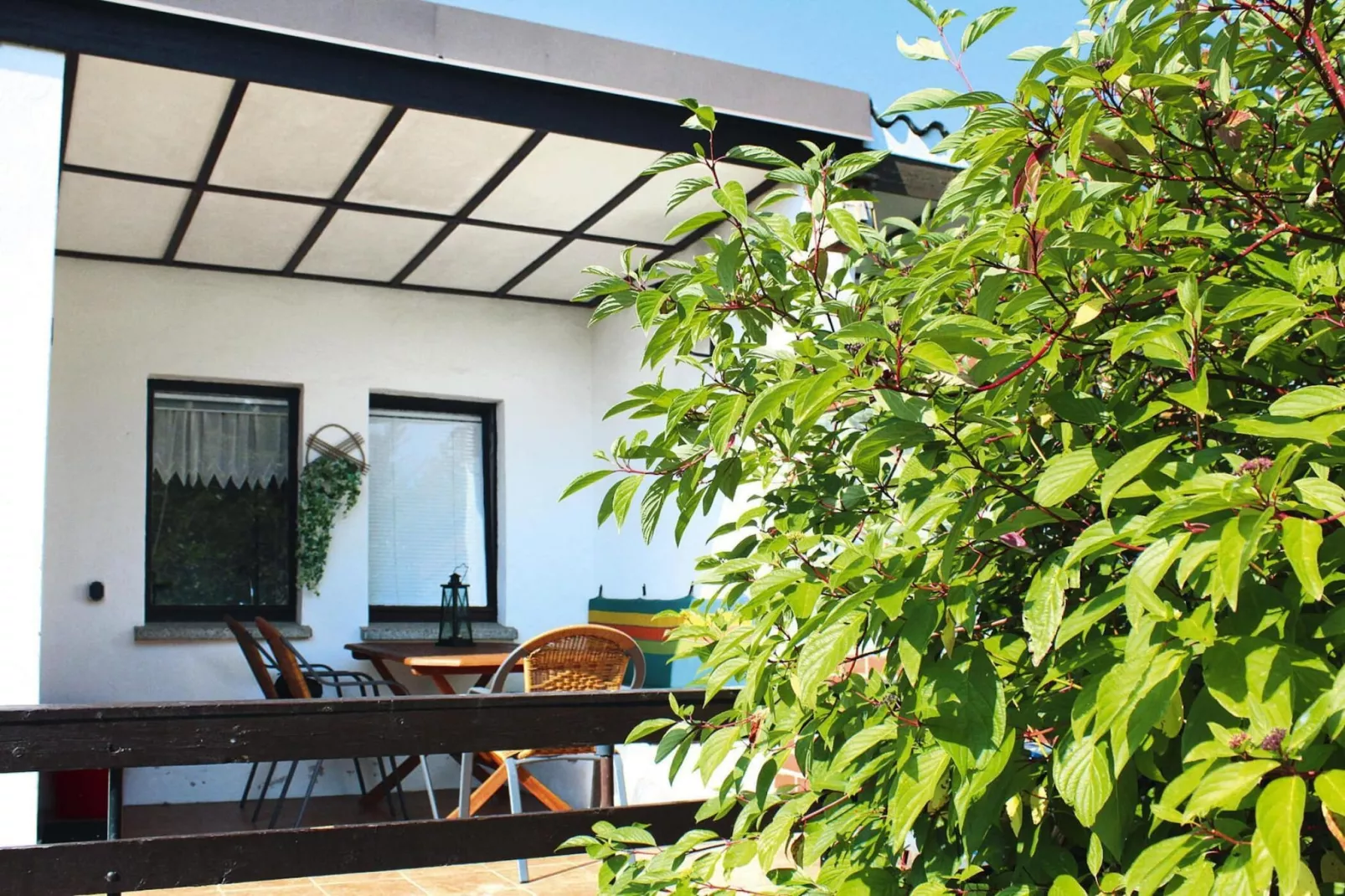 Doppelbungalow in Twietfort-Terrace balcony