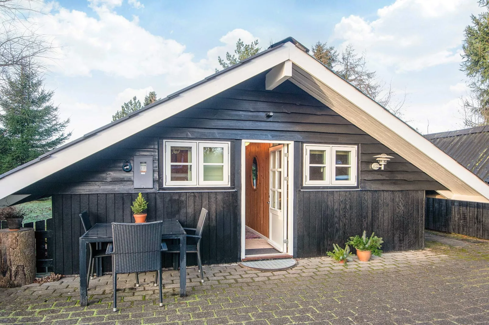 Maison de vacances pour 4 a Fårvang-By Traum