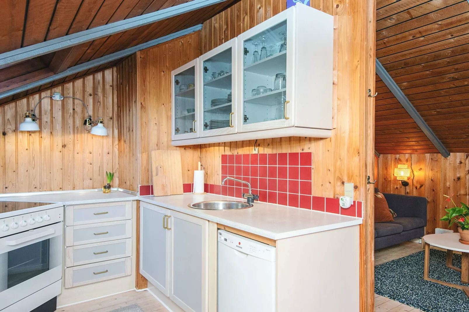 Maison de vacances pour 4 a Fårvang-By Traum