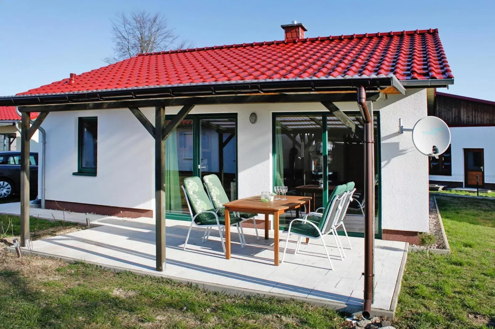 Ferienhaus Seeadler 62 qm-Exterior summer