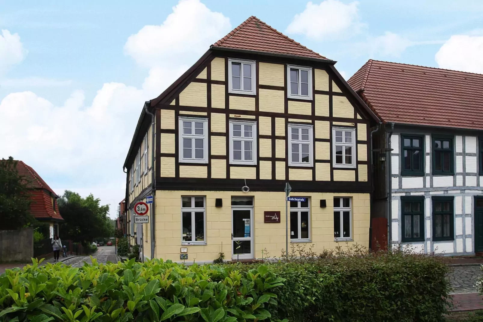 Großer Burgblick 45 qm Plau am See-Außenbereich Sommer