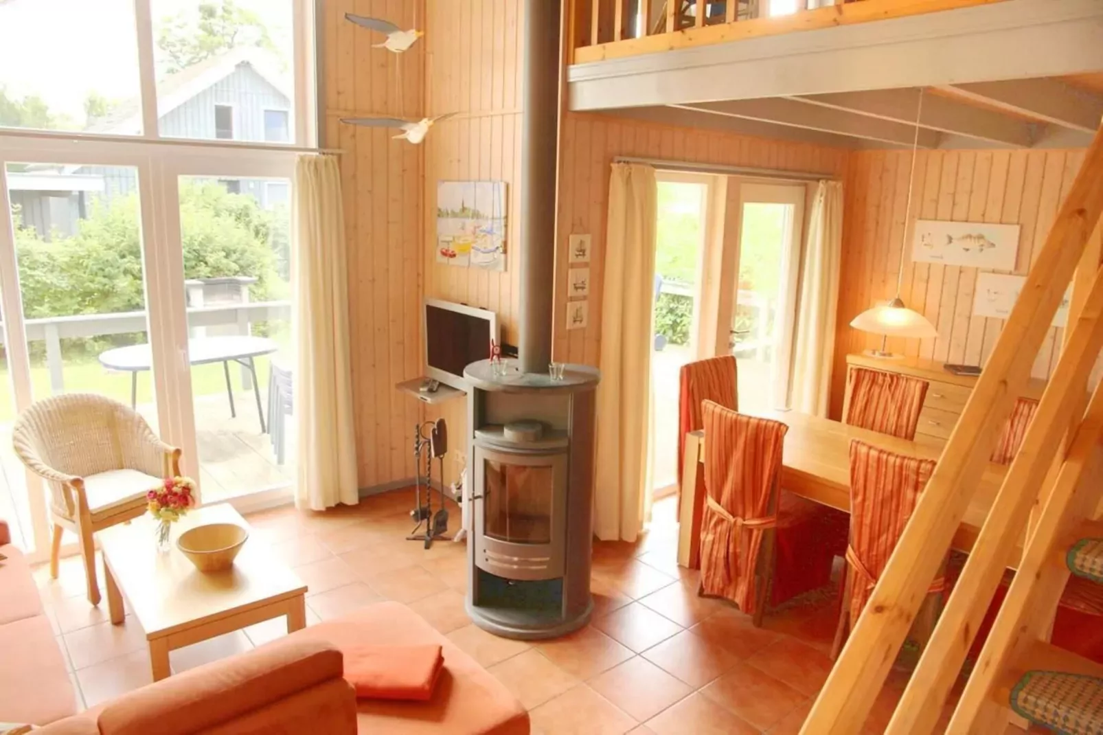 Ferienhaus Seeschwalbe-Classic 90 qm 96-Living room