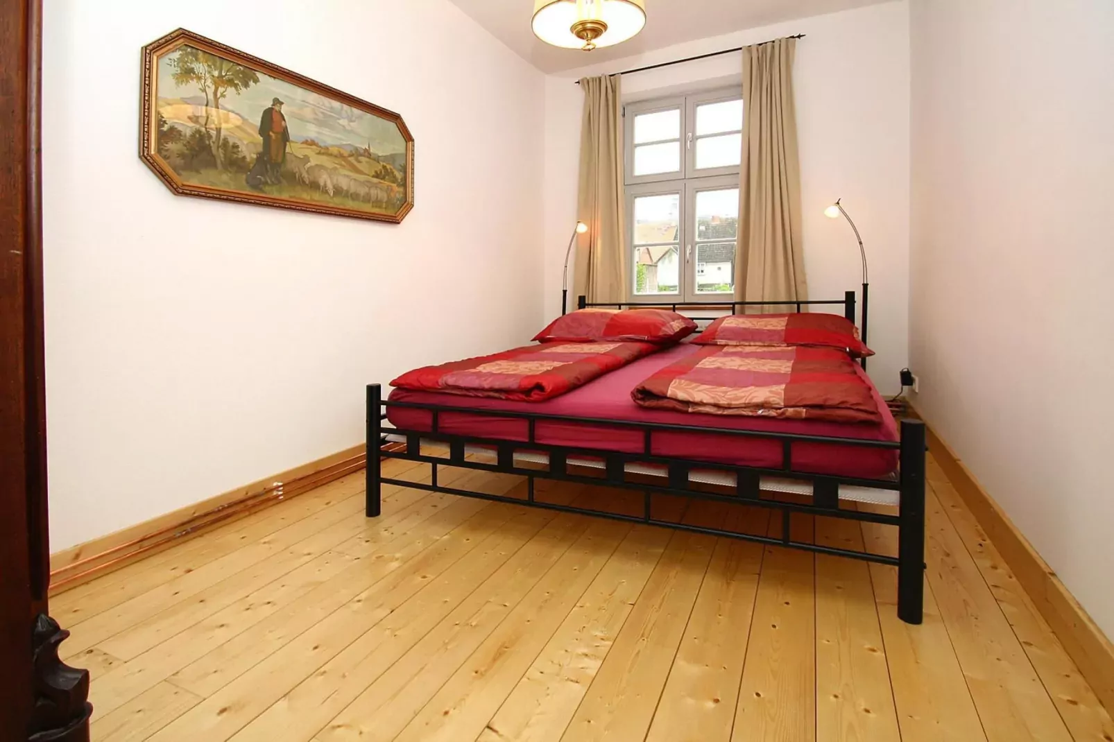 Großer Burgblick 45 qm Plau am See-Schlafzimmer
