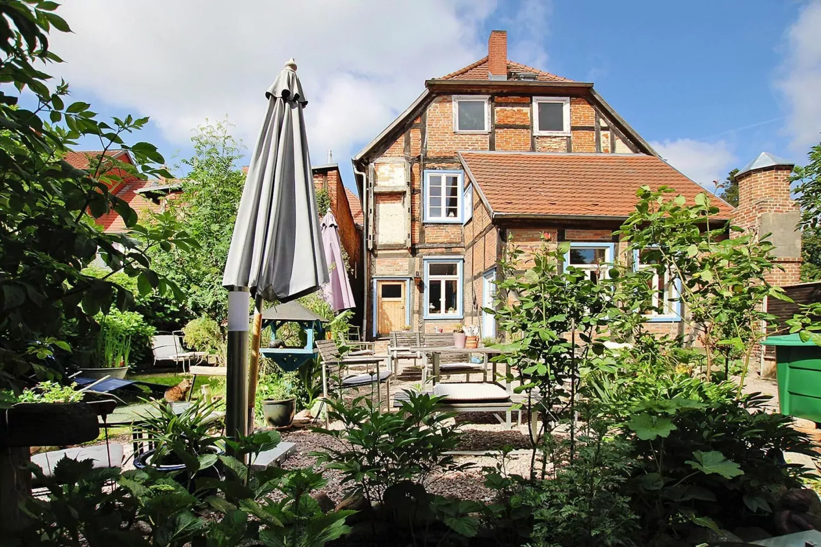 Großer Burgblick 45 qm Plau am See-Außenbereich Sommer