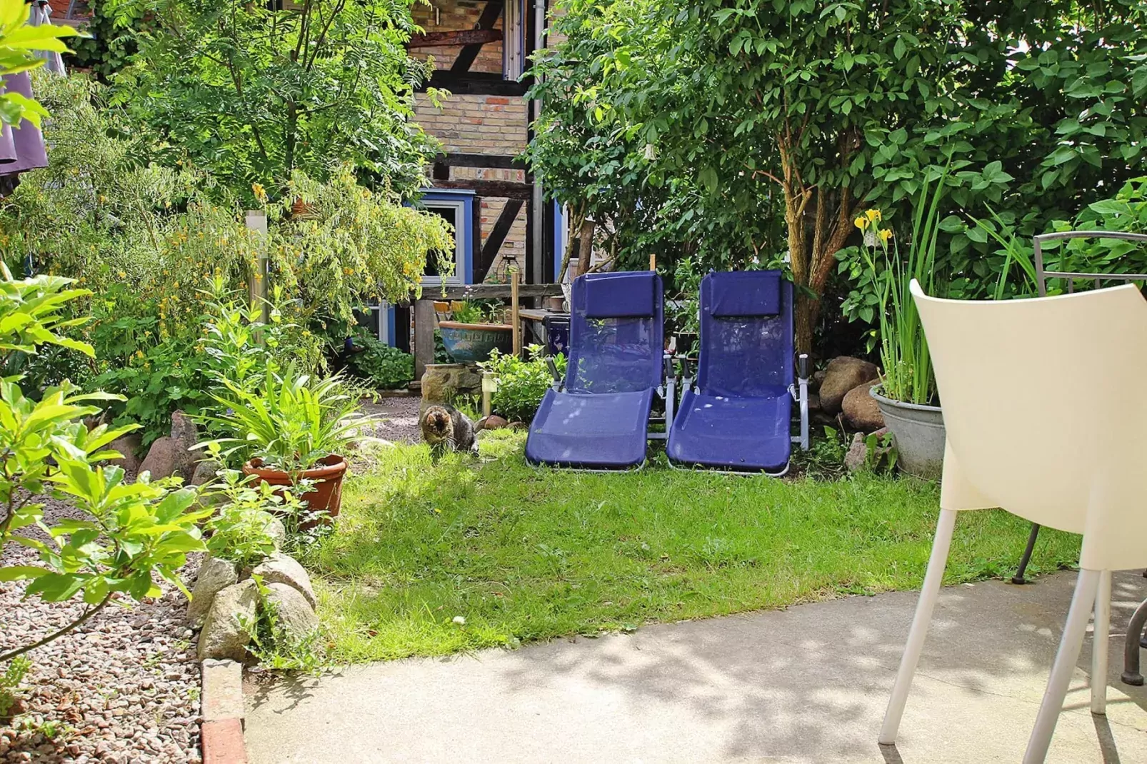 Großer Burgblick 45 qm Plau am See-Außenbereich